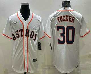 Men's Houston Astros #30 Kyle Tucker White Stitched MLB Cool Base Nike Jersey,We sell and wholesale Men's Houston Astros #30 Kyle Tucker White Stitched MLB Cool Base Nike Jersey on line form chian!